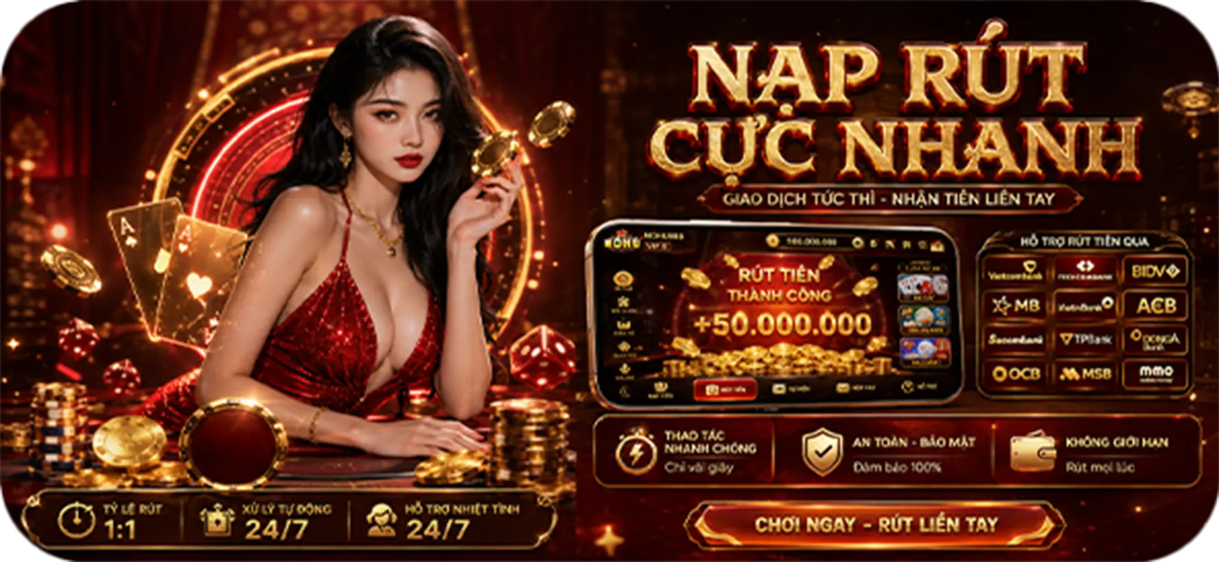Nạp rút cực nhanh